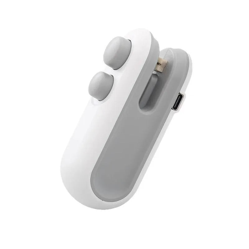 Portable Rechargeable Mini Sealer For Plastic Bags | Handheld Heat Sealing Machine