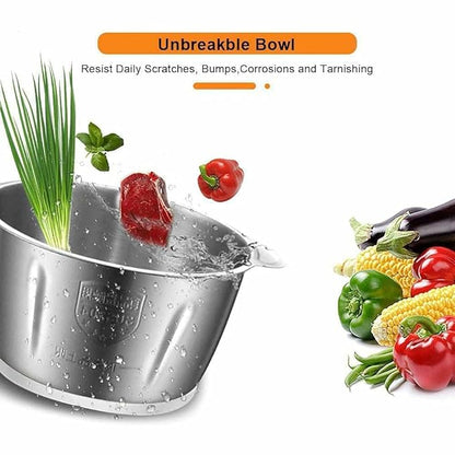 Electric Stainless Steel Food Chopper – Multi-Purpose Kitchen Grinder