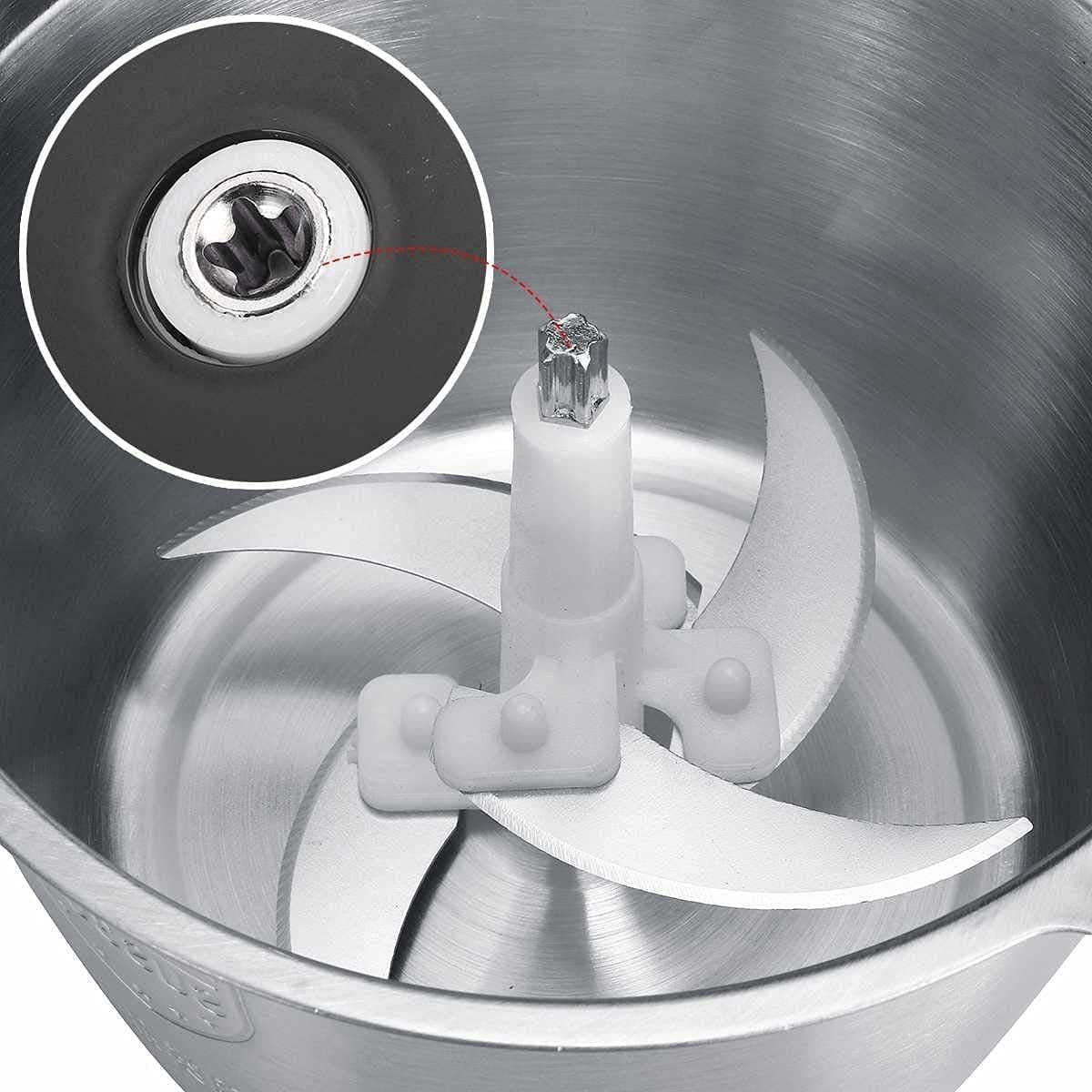 Electric Stainless Steel Food Chopper – Multi-Purpose Kitchen Grinder