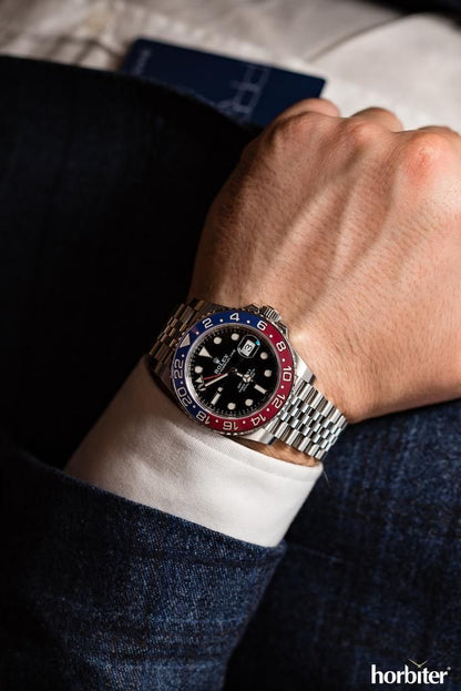 Rolex GMT-Master II Pepsi In Stainless Steel