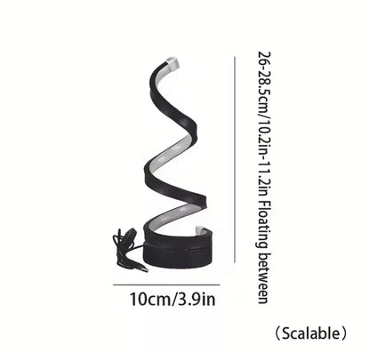 Modern Spiral Dimmable LED Table Lamp