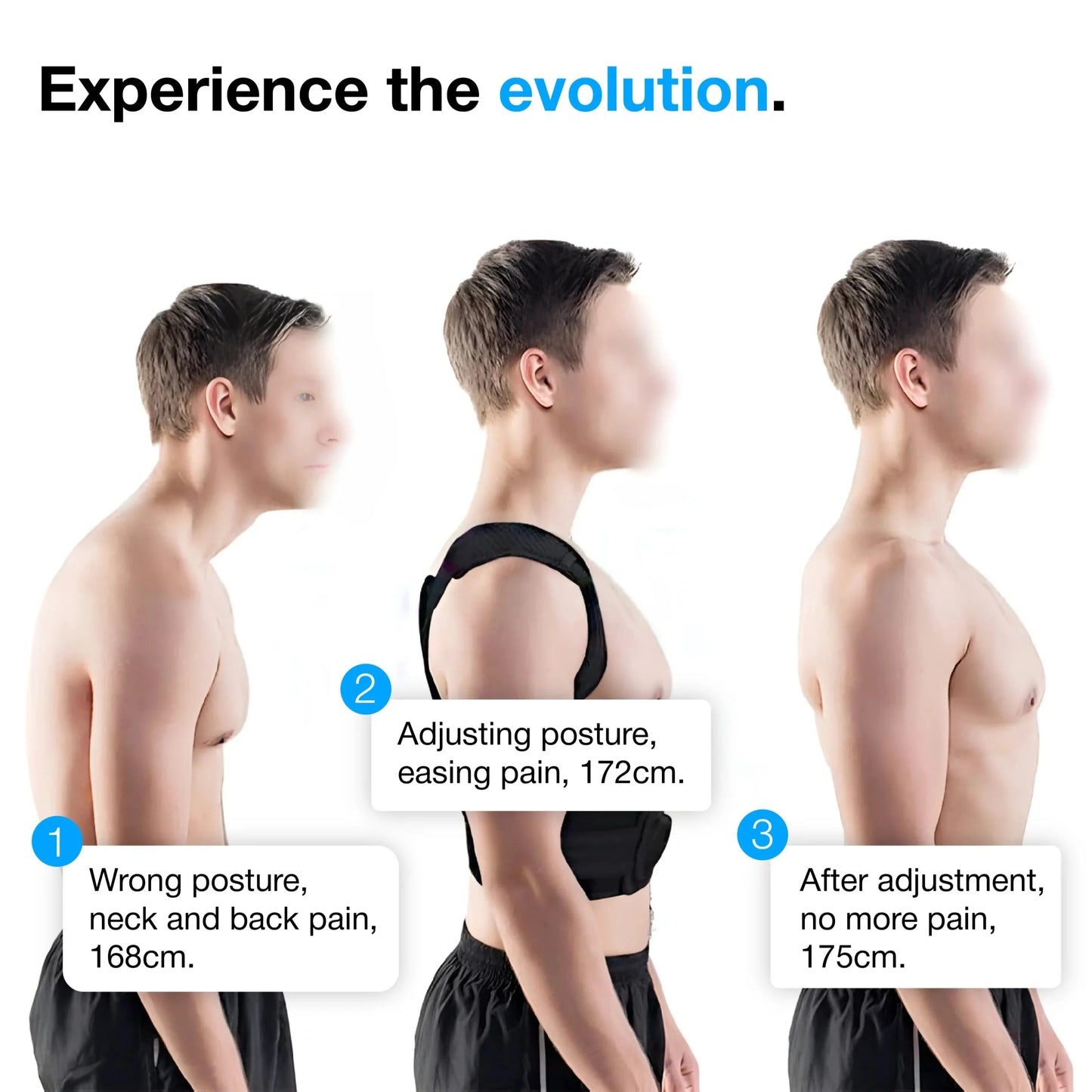 posture corrector belt, Back support belt, Back Pain Relief Shoulder Back Support Belt