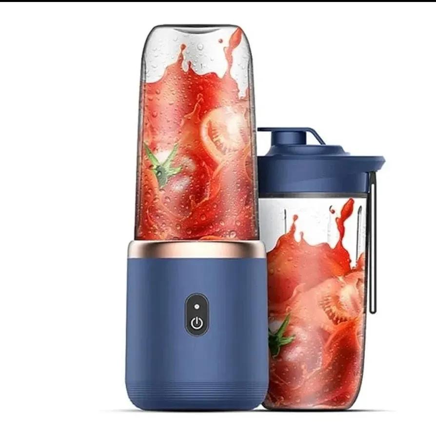 Portable Rechargeable Electric Juicer Blender Multicolor
