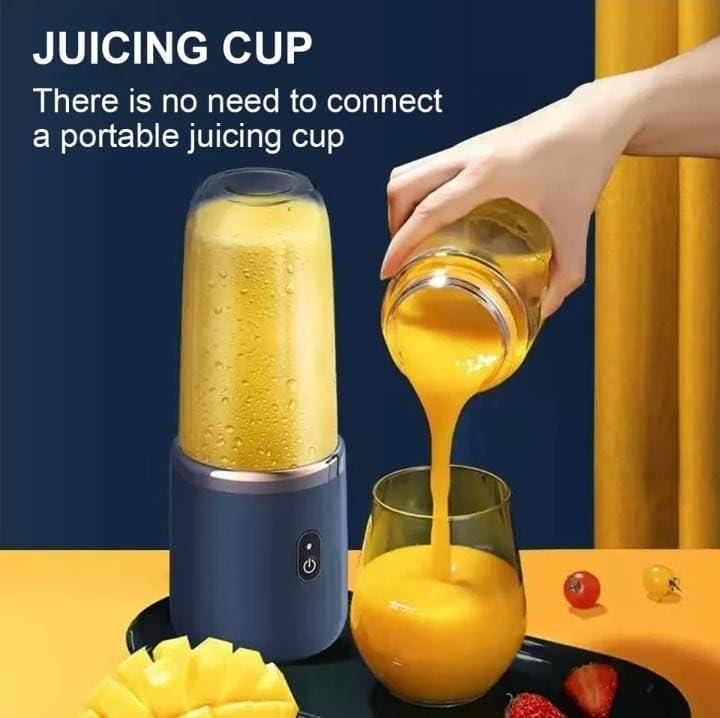 Portable Rechargeable Electric Juicer Blender Multicolor