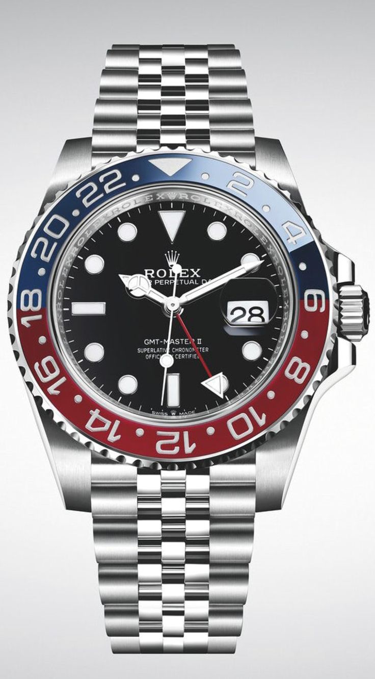 Rolex GMT-Master II Pepsi In Stainless Steel