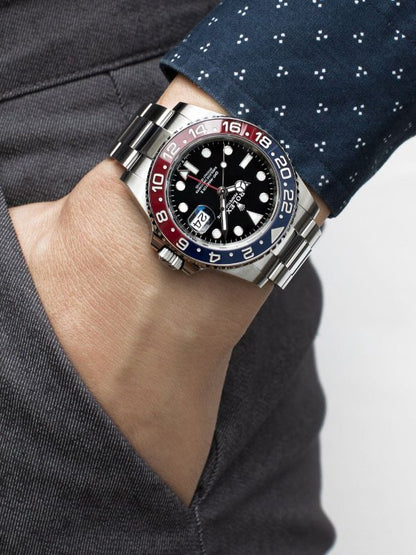 Rolex GMT-Master II Pepsi In Stainless Steel